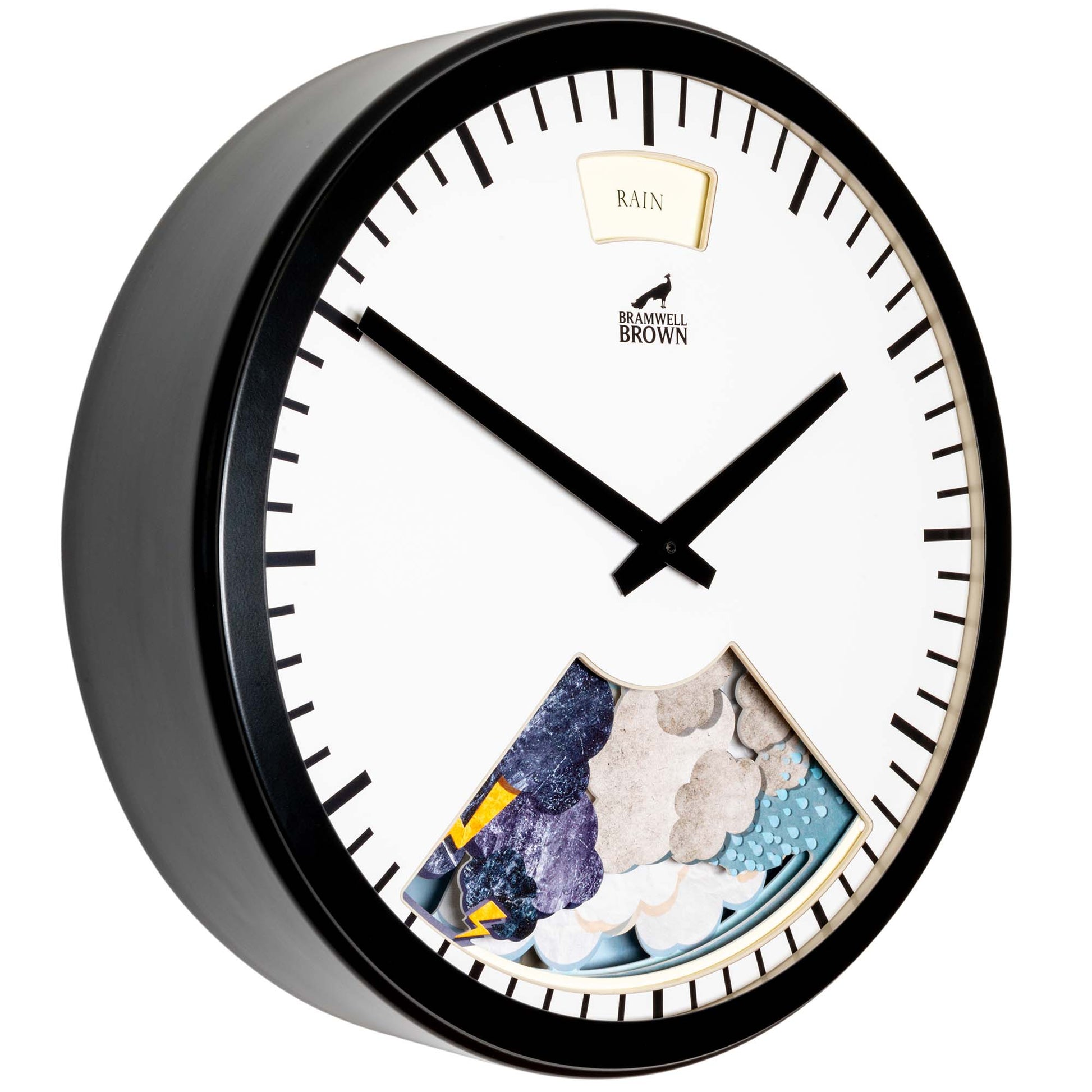 Giant Weather Clock - Bramwell Brown Art Clocks