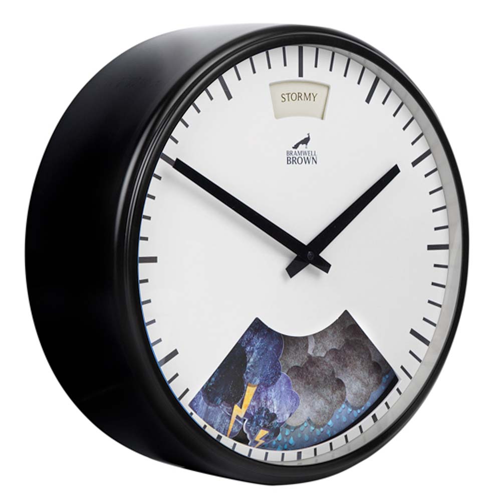 Weather Clock - Bramwell Brown Art Clocks