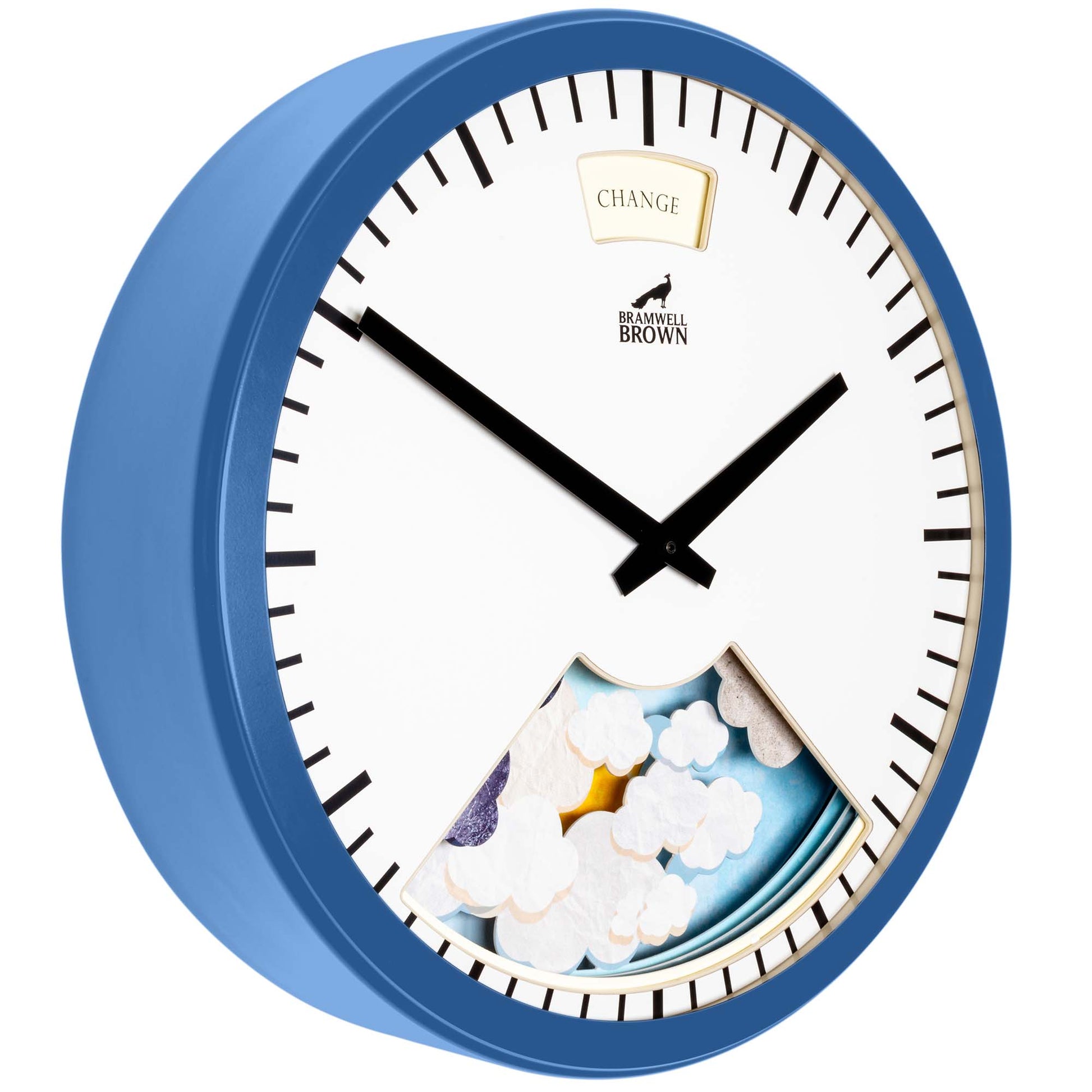 Giant Weather Clock - Bramwell Brown Art Clocks