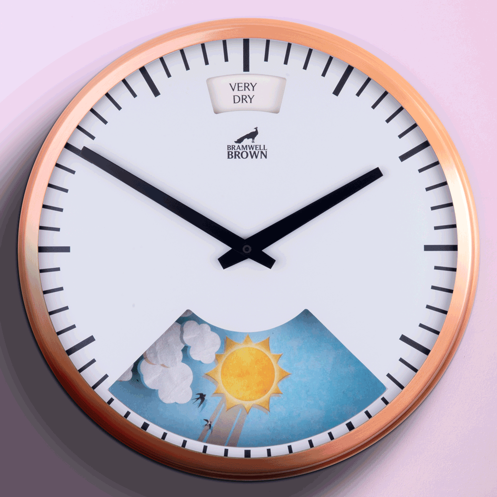 Spring & Easter Seasonal Clock Face - Bramwell Brown Art Clocks