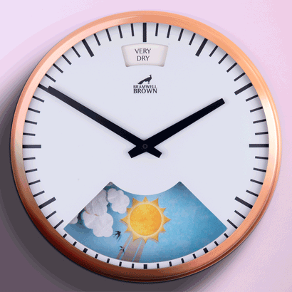 Spring & Easter Seasonal Clock Face - Bramwell Brown Art Clocks