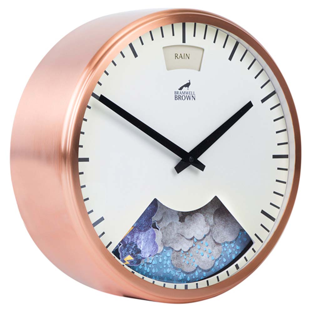 Weather Clock - Bramwell Brown Art Clocks