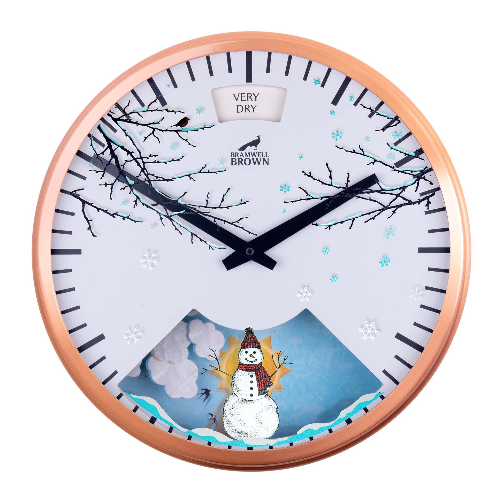 Four Seasonal Clock Faces - Set of 4 for the price of 3 - Bramwell Brown Art Clocks