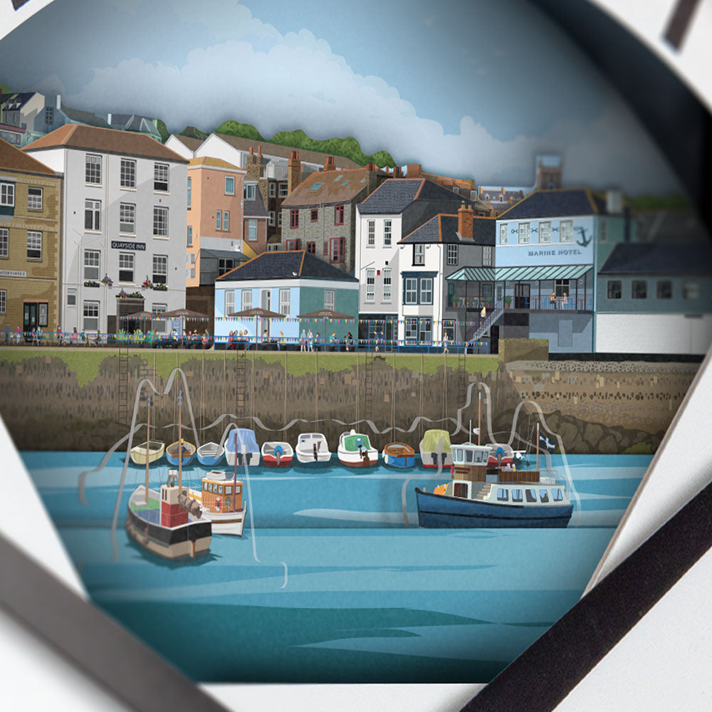 Falmouth, Cornwall - Limited Edition Tide Clock