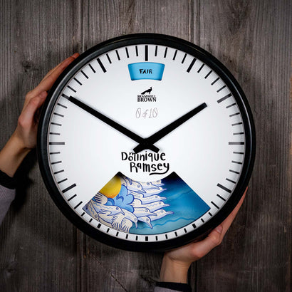 Fantasy Weather Clock by Dominique Ramsey - Bramwell Brown Art Clocks