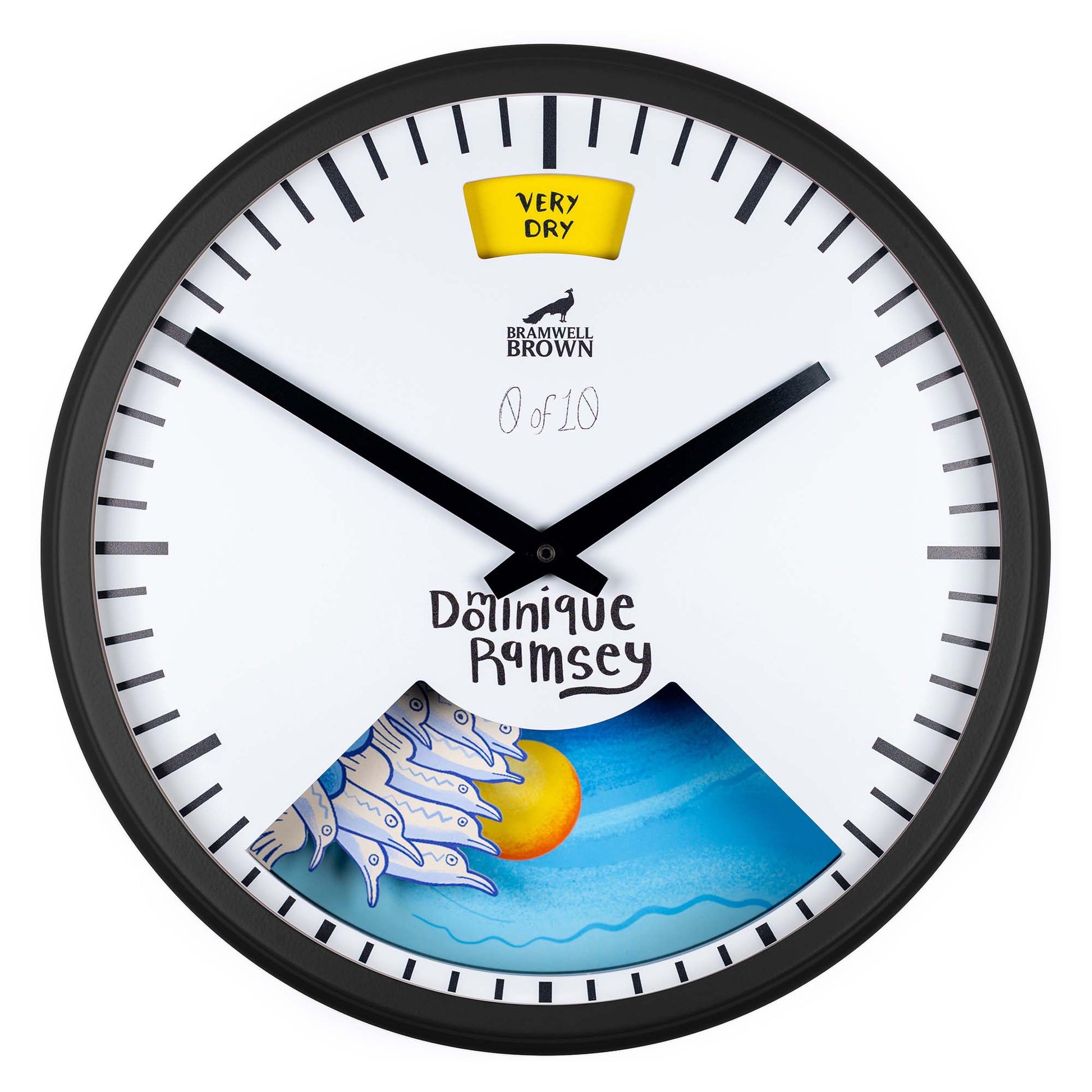 Fantasy Weather Clock by Dominique Ramsey - Bramwell Brown Art Clocks