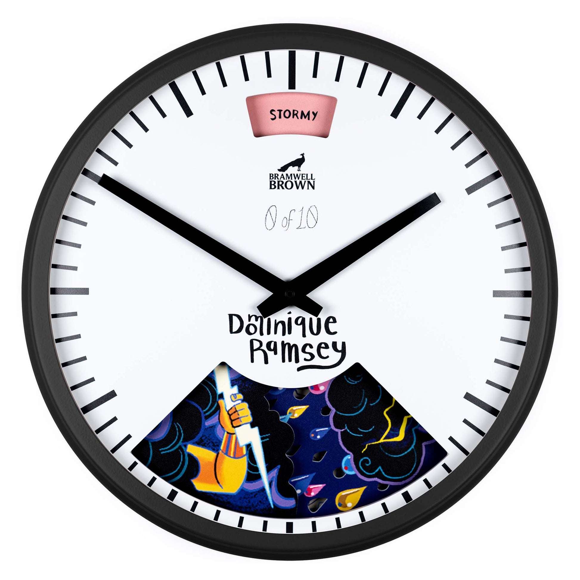 Fantasy Weather Clock by Dominique Ramsey - Bramwell Brown Art Clocks