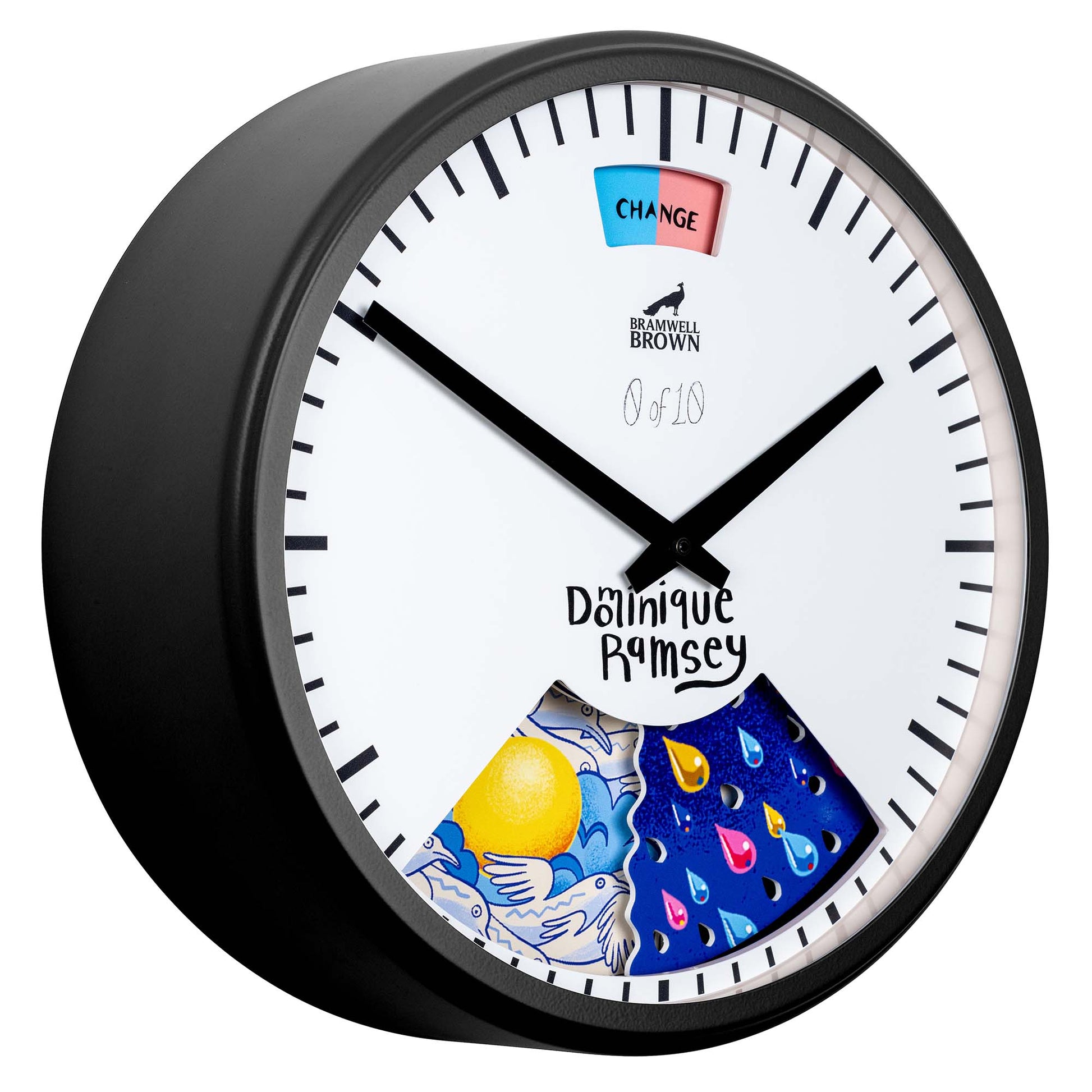 Fantasy Weather Clock by Dominique Ramsey - Bramwell Brown Art Clocks