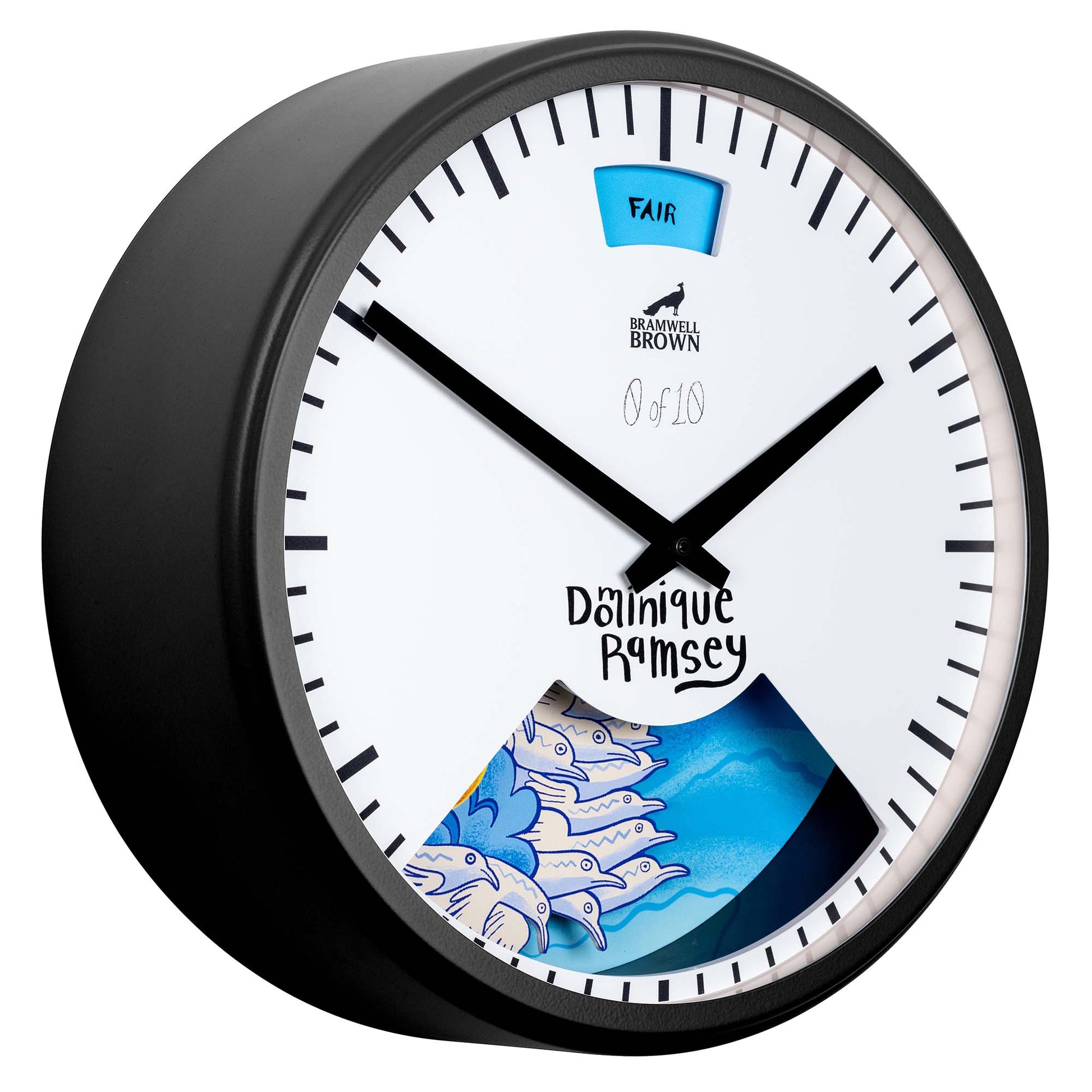 Fantasy Weather Clock by Dominique Ramsey - Bramwell Brown Art Clocks
