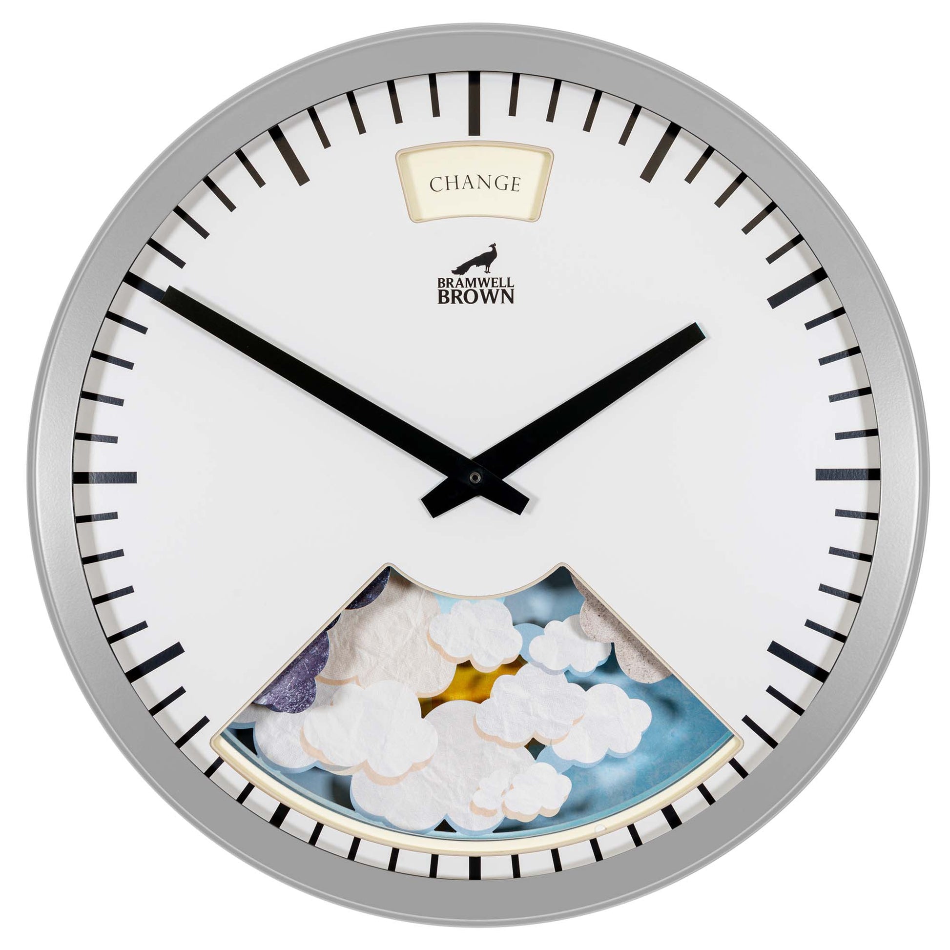 Giant Weather Clock - Bramwell Brown Art Clocks