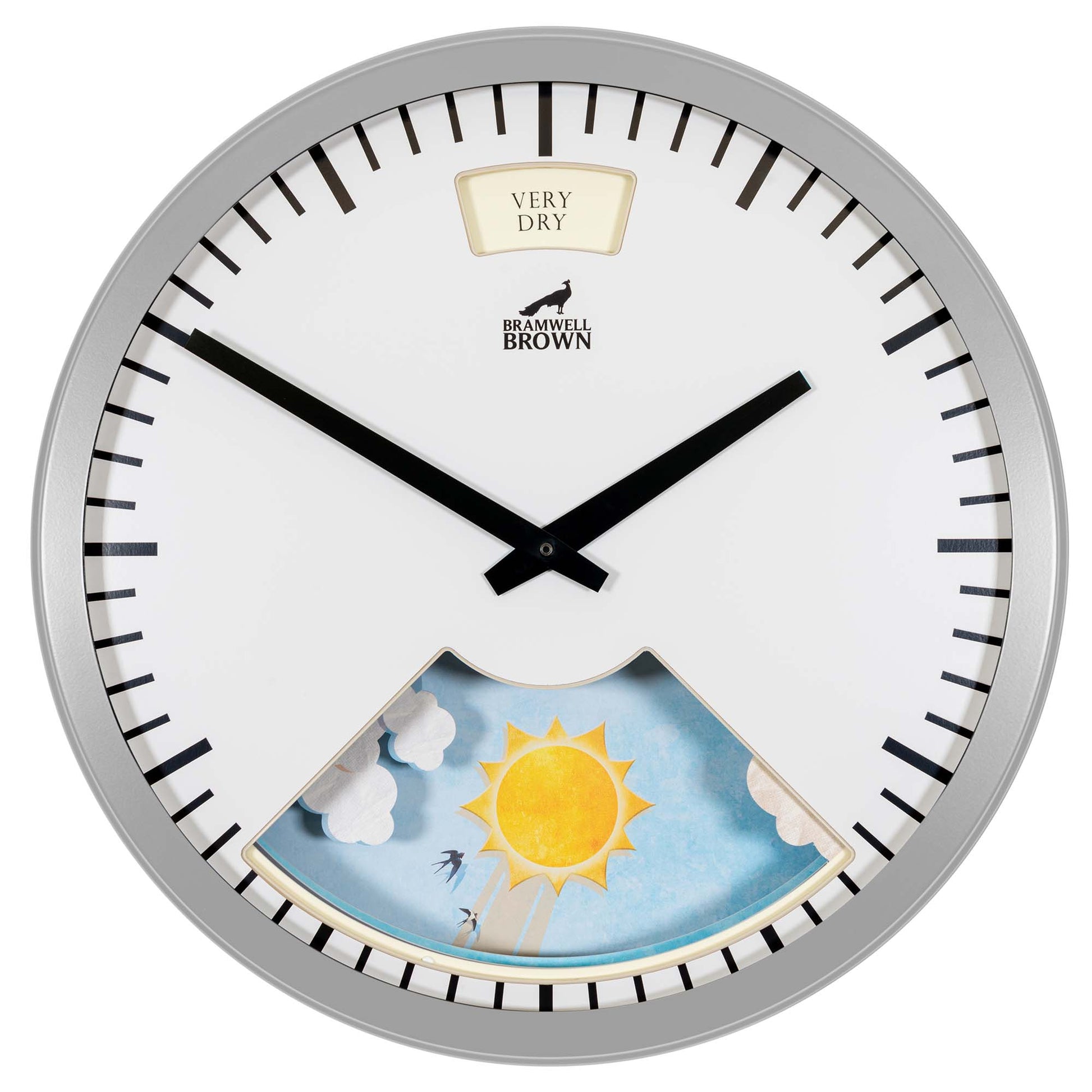 Giant Weather Clock - Bramwell Brown Art Clocks