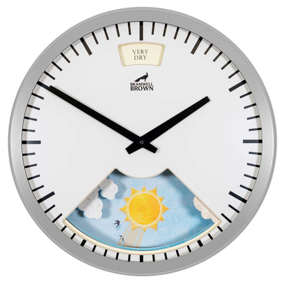 Giant Weather Clock - Bramwell Brown Art Clocks