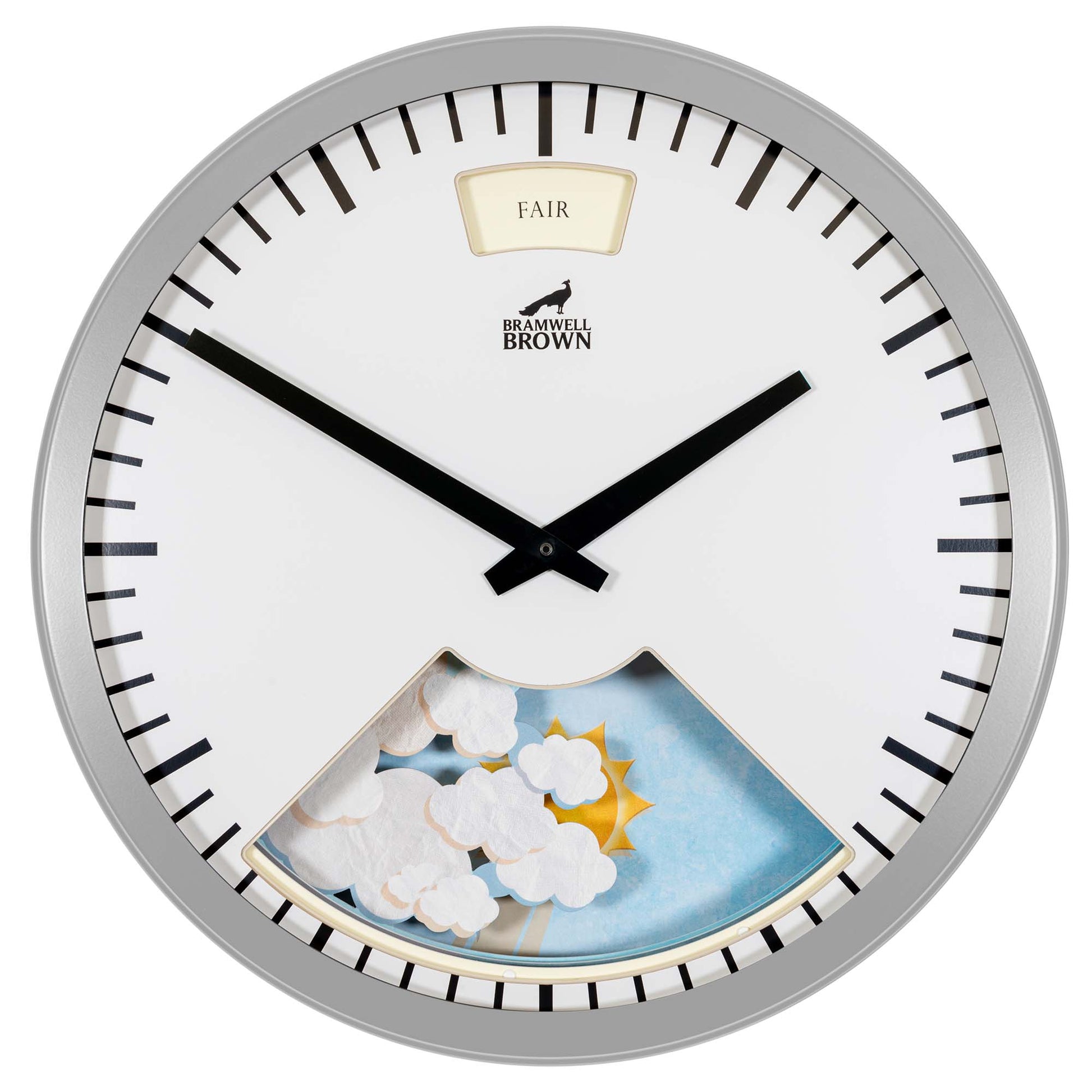 Giant Weather Clock - Bramwell Brown Art Clocks