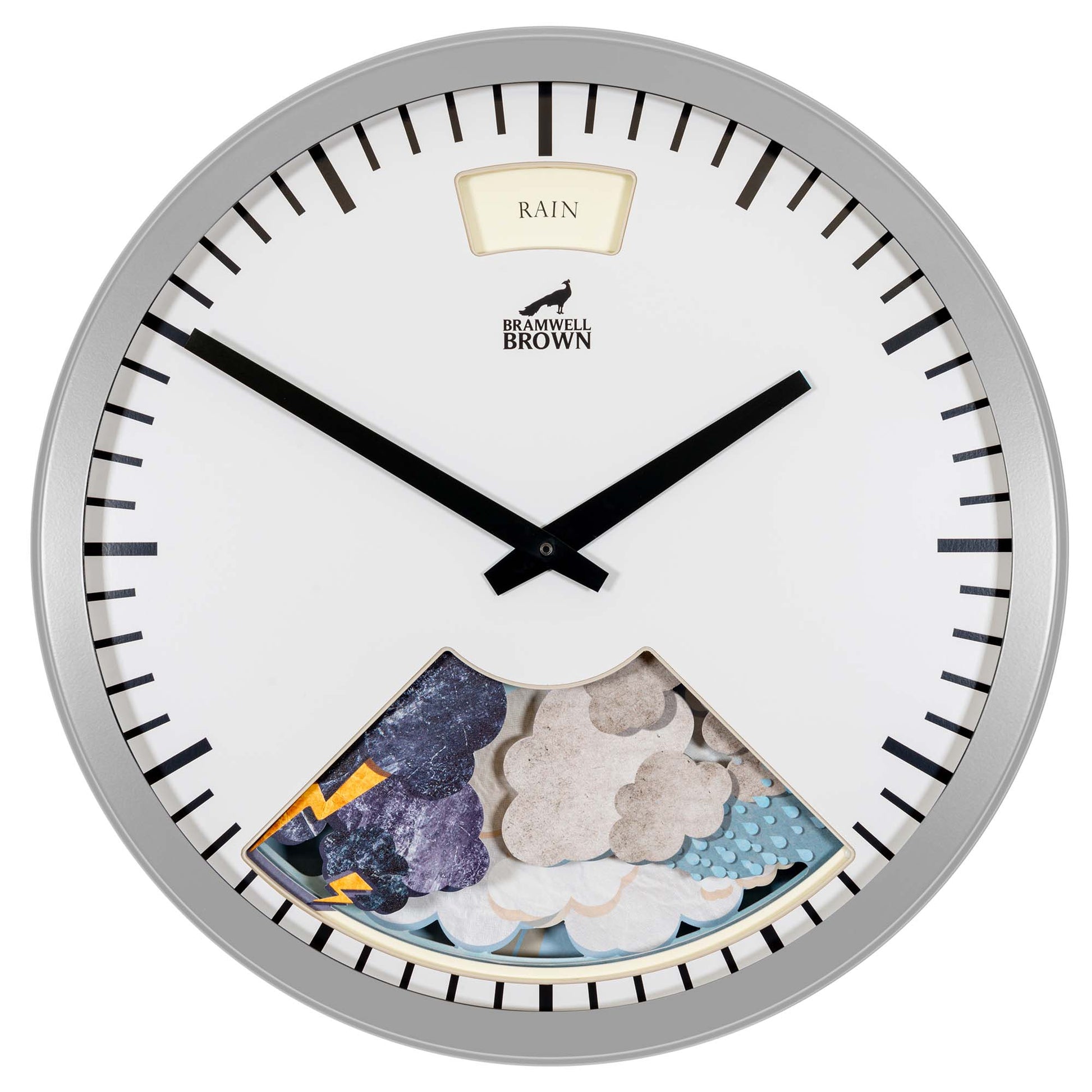 Giant Weather Clock - Bramwell Brown Art Clocks