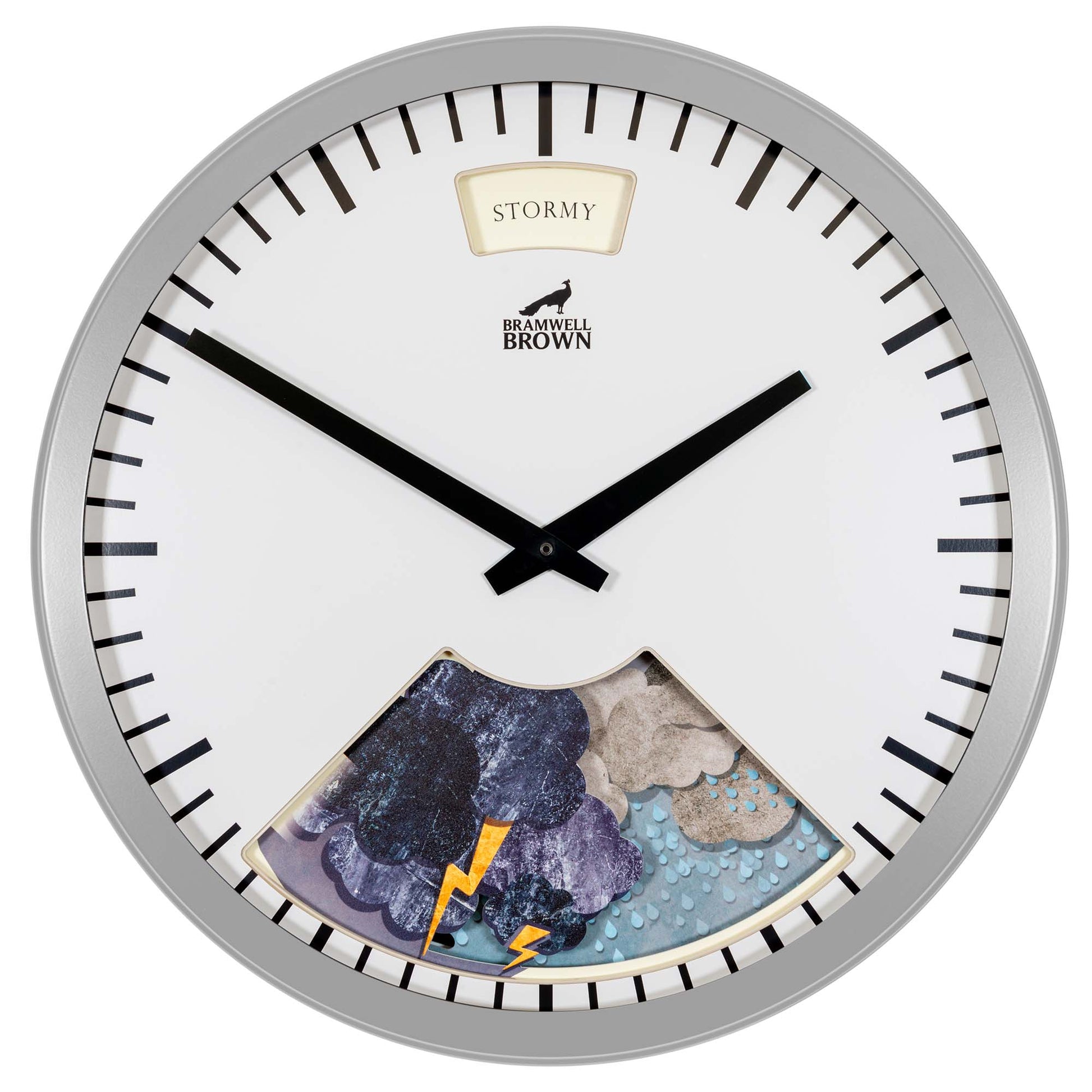 Giant Weather Clock - Bramwell Brown Art Clocks