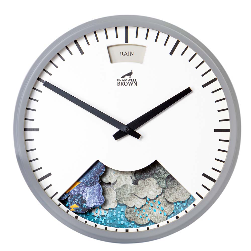 Weather Clock - Bramwell Brown Art Clocks