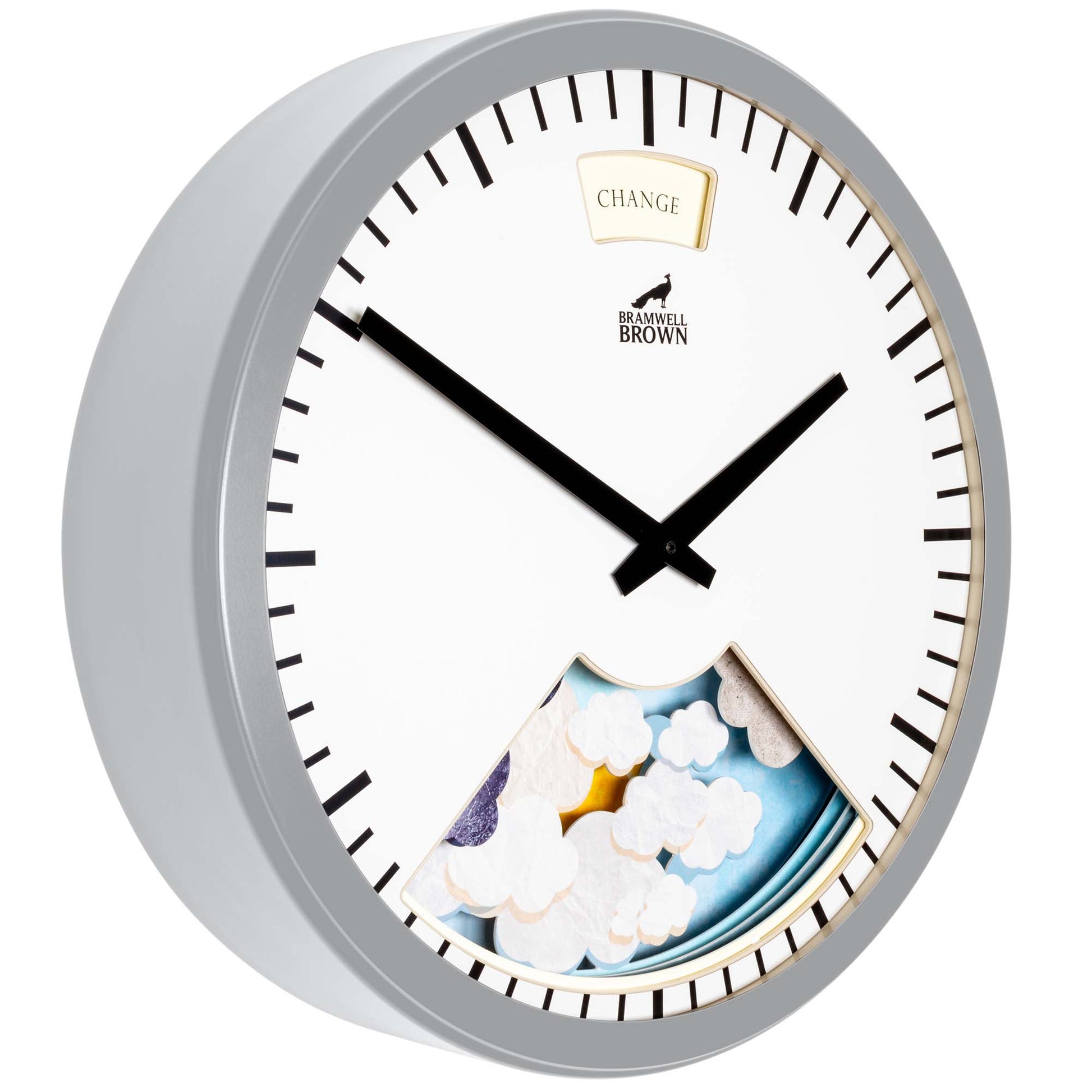 Giant Weather Clock - Bramwell Brown Art Clocks