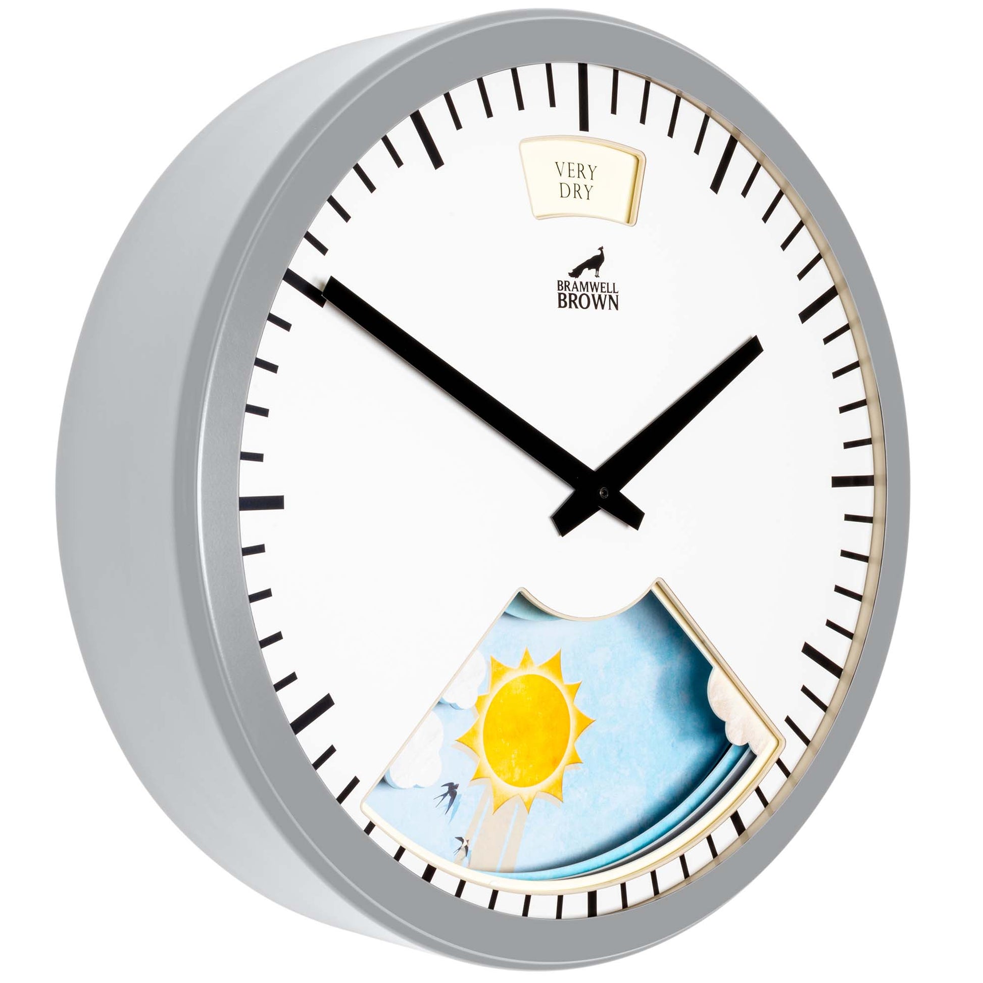 Giant Weather Clock - Bramwell Brown Art Clocks