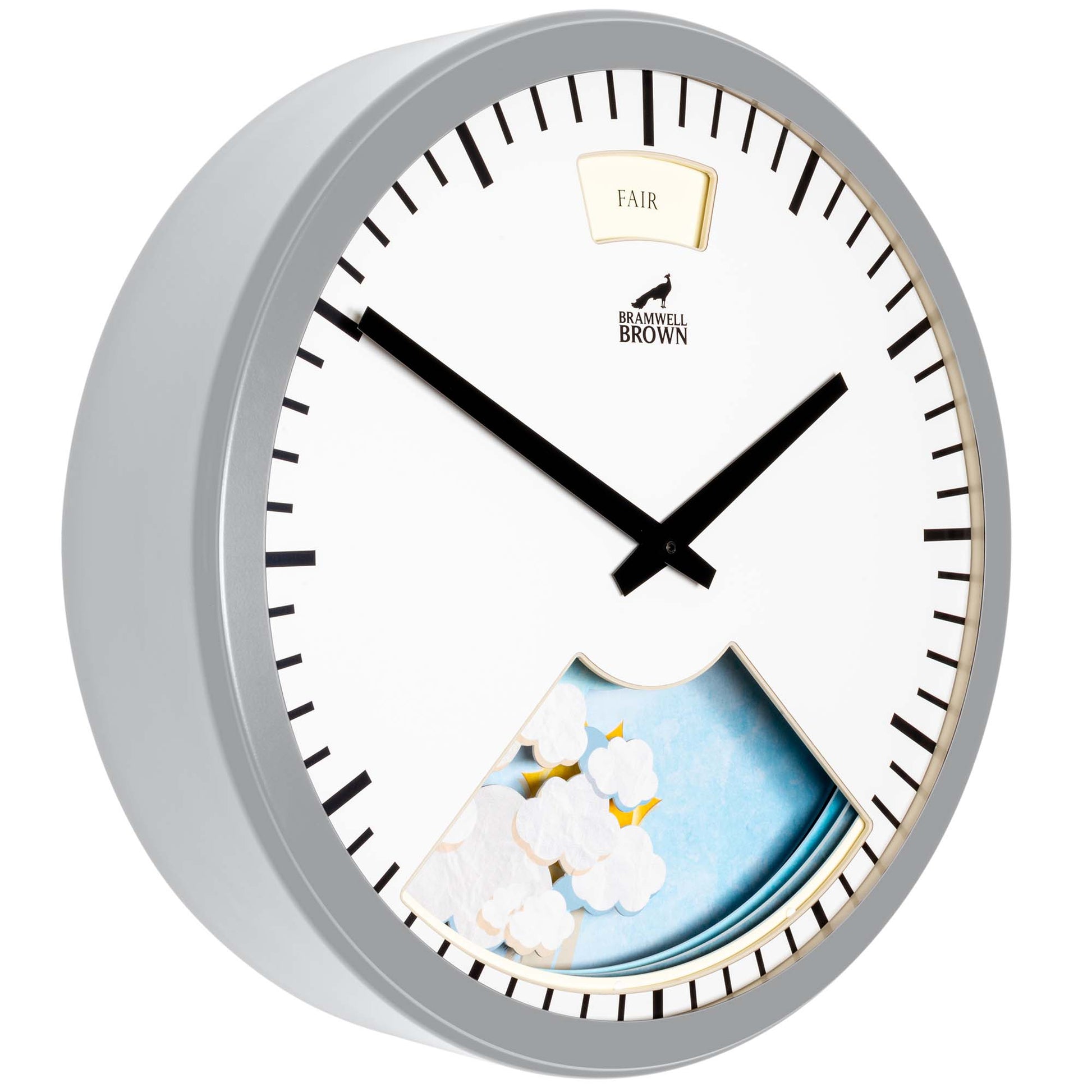 Giant Weather Clock - Bramwell Brown Art Clocks