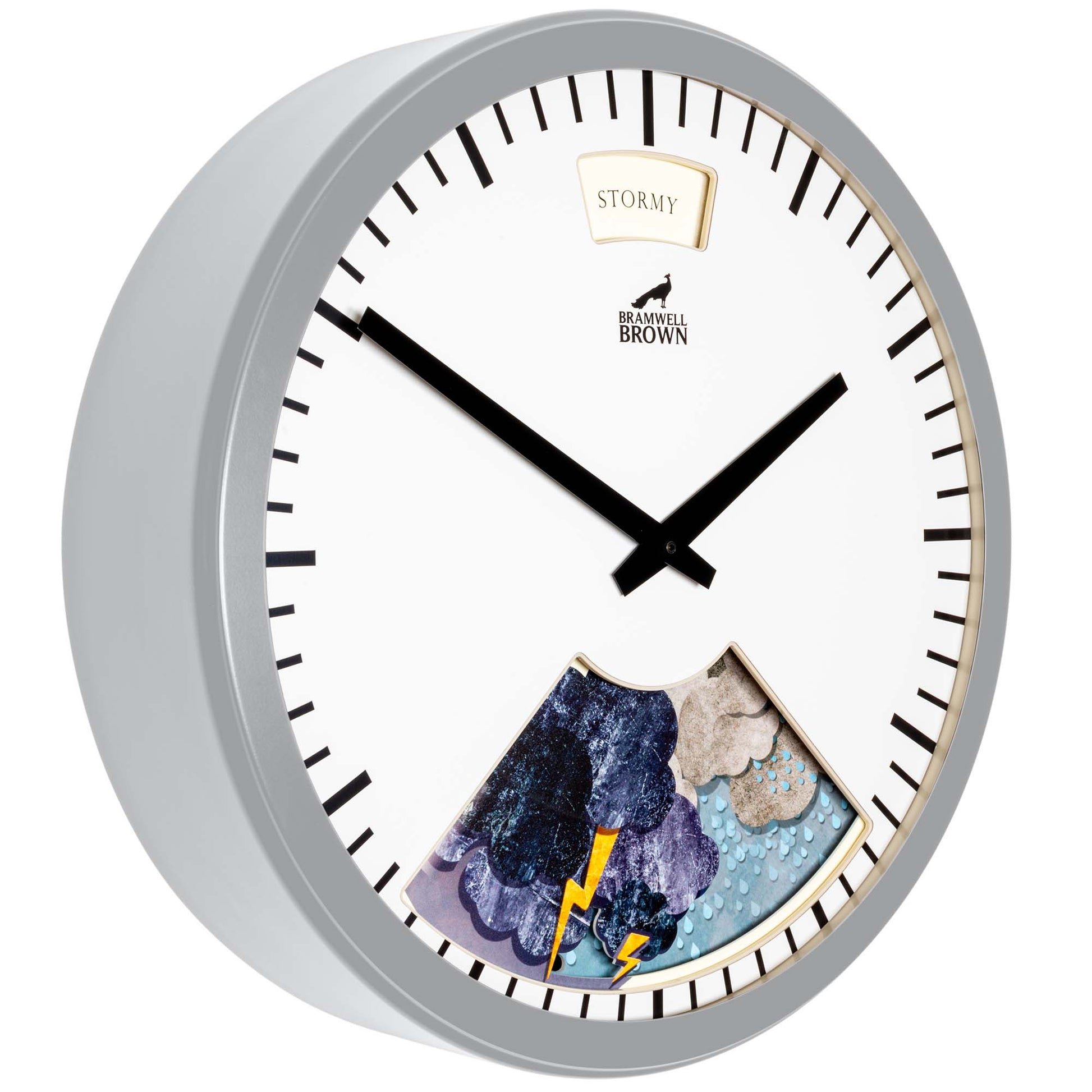 Giant Weather Clock - Bramwell Brown Art Clocks