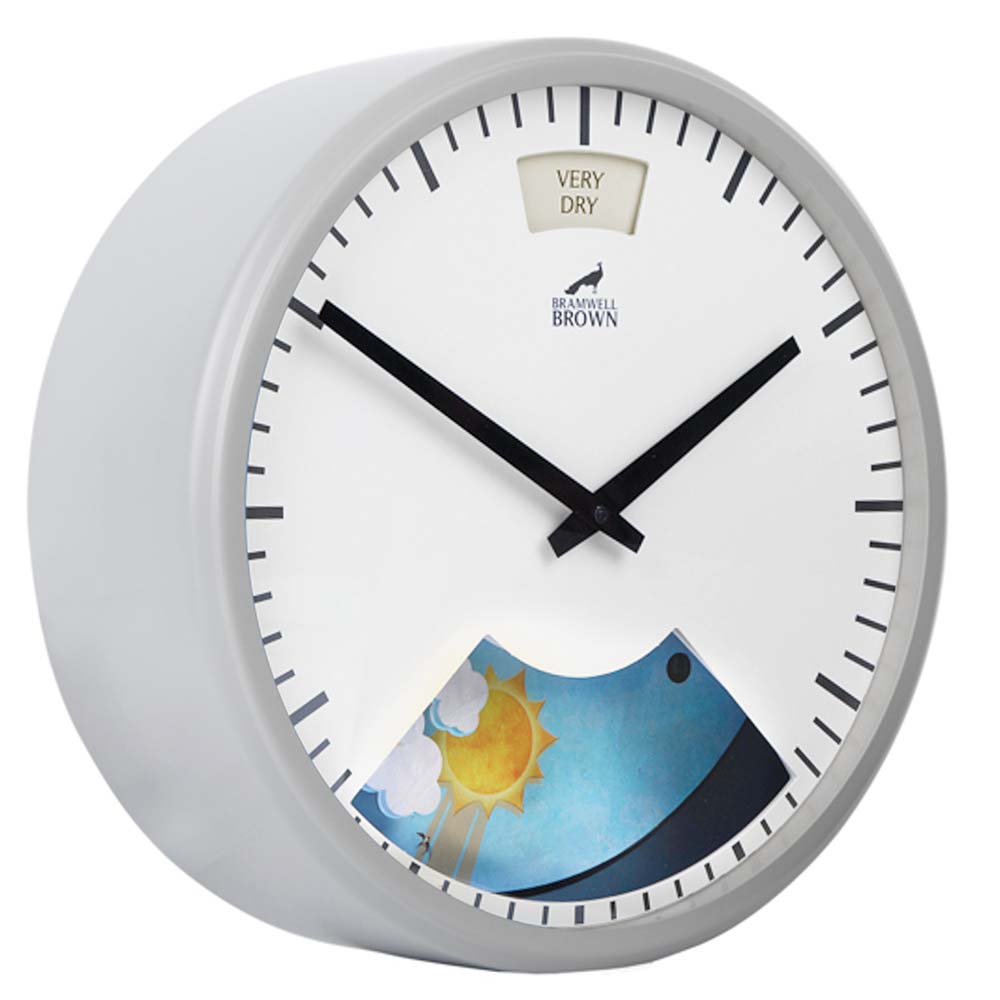 Weather Clock - Bramwell Brown Art Clocks