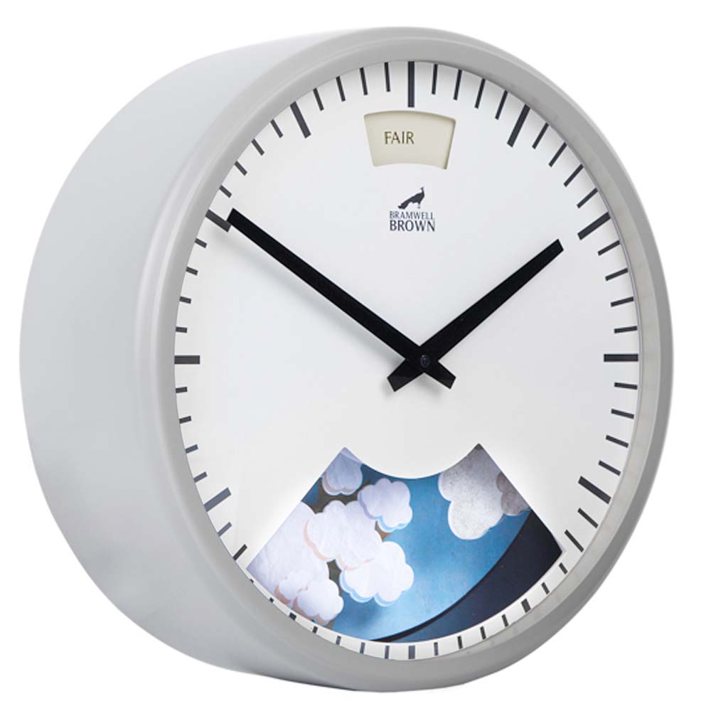 Weather Clock - Bramwell Brown Art Clocks