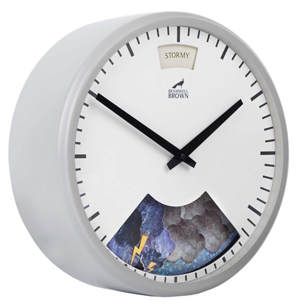 Weather Clock - Bramwell Brown Art Clocks