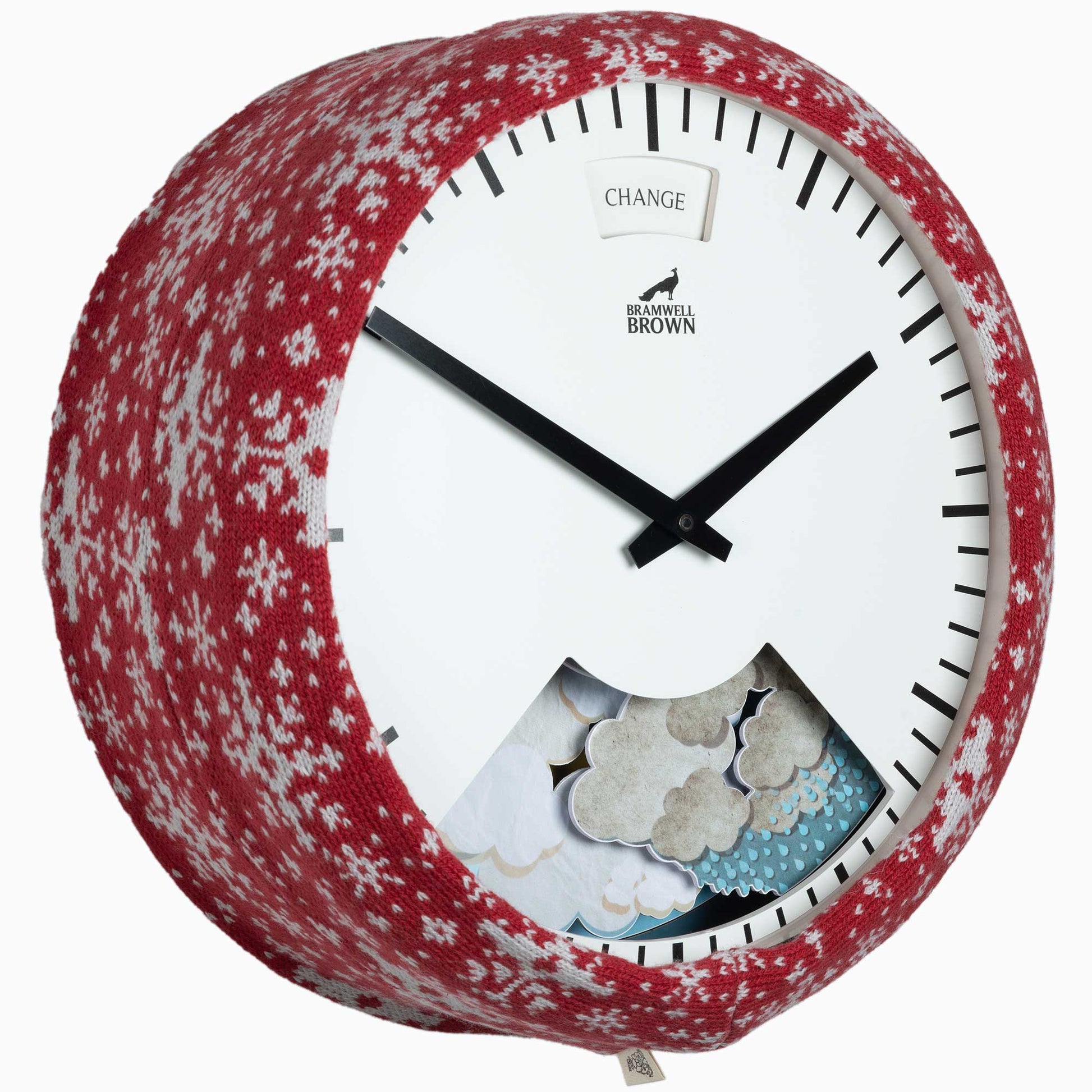 Christmas Jumper for your Clock - Bramwell Brown Art Clocks