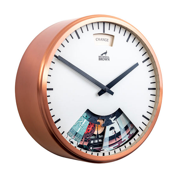 London Weather Clock - Limited Edition - Bramwell Brown Art Clocks