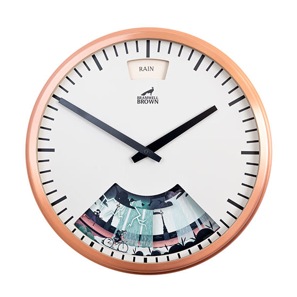 London Weather Clock - Limited Edition - Bramwell Brown Art Clocks
