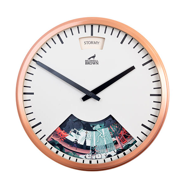 London Weather Clock - Limited Edition - Bramwell Brown Art Clocks