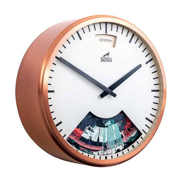 London Weather Clock - Limited Edition - Bramwell Brown Art Clocks