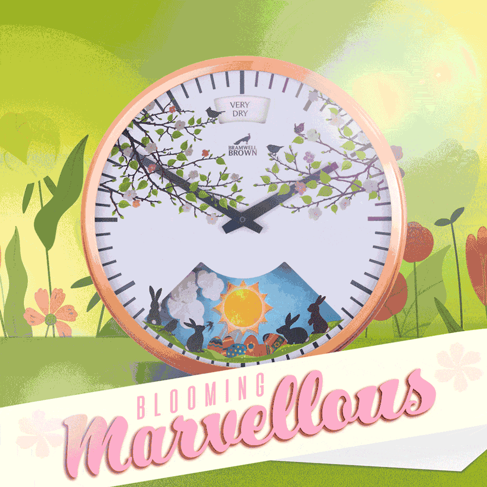 Four Seasonal Clock Faces - Set of 4 for the price of 3 - Bramwell Brown Art Clocks