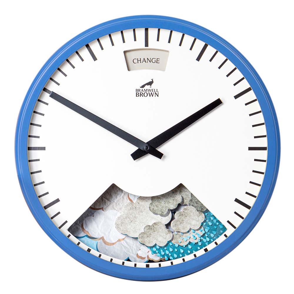 Weather Clock - Bramwell Brown Art Clocks