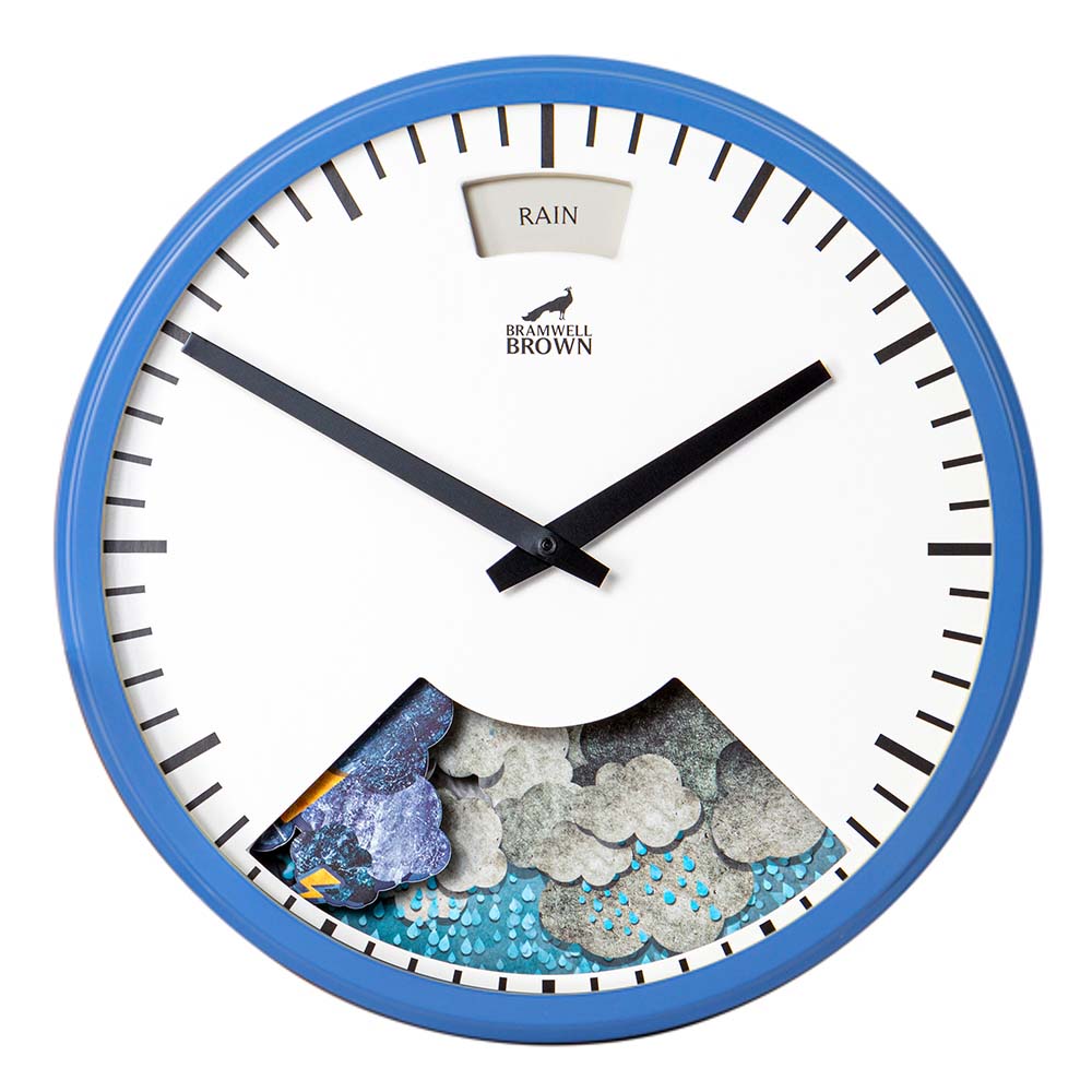 Weather Clock - Bramwell Brown Art Clocks