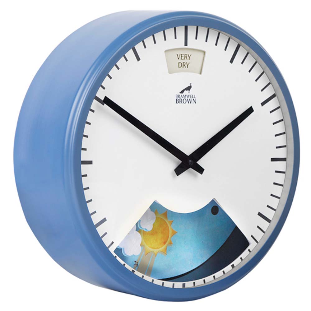 Weather Clock - Bramwell Brown Art Clocks