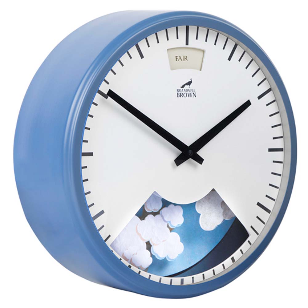 Weather Clock - Bramwell Brown Art Clocks