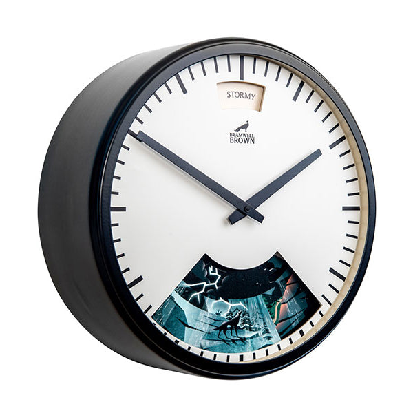 Into The Wild Weather Clock - Limited Edition - Bramwell Brown Art Clocks