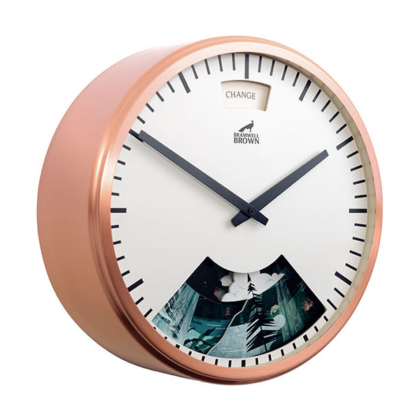 Into The Wild Weather Clock - Limited Edition - Bramwell Brown Art Clocks