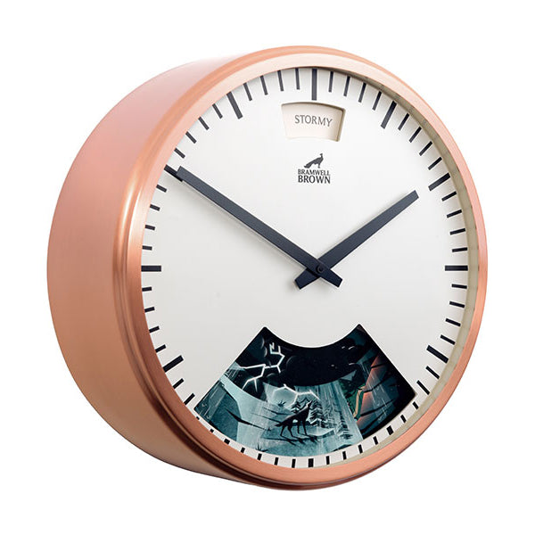 Into The Wild Weather Clock - Limited Edition - Bramwell Brown Art Clocks