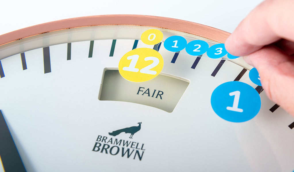 Learn To Tell The Time Clock Face - Bramwell Brown Art Clocks