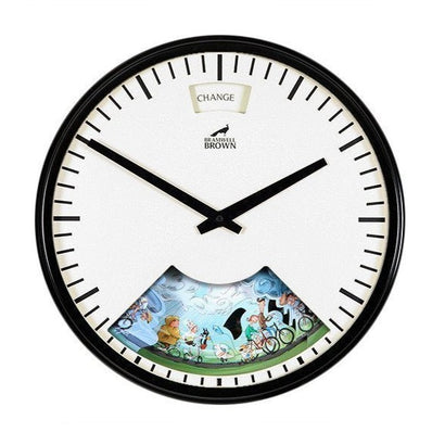 Cycling Weather Clock - Limited Edition - Bramwell Brown Art Clocks