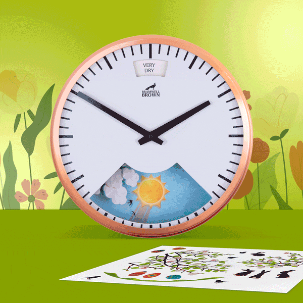 Spring & Easter Seasonal Clock Face – Bramwell Brown Clocks