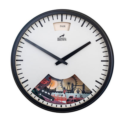 London Weather Clock - Limited Edition - Bramwell Brown Art Clocks