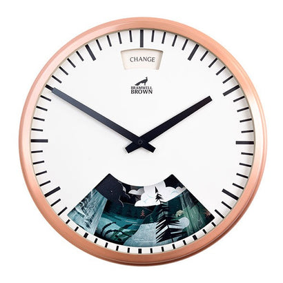 Into The Wild Weather Clock - Limited Edition - Bramwell Brown Art Clocks